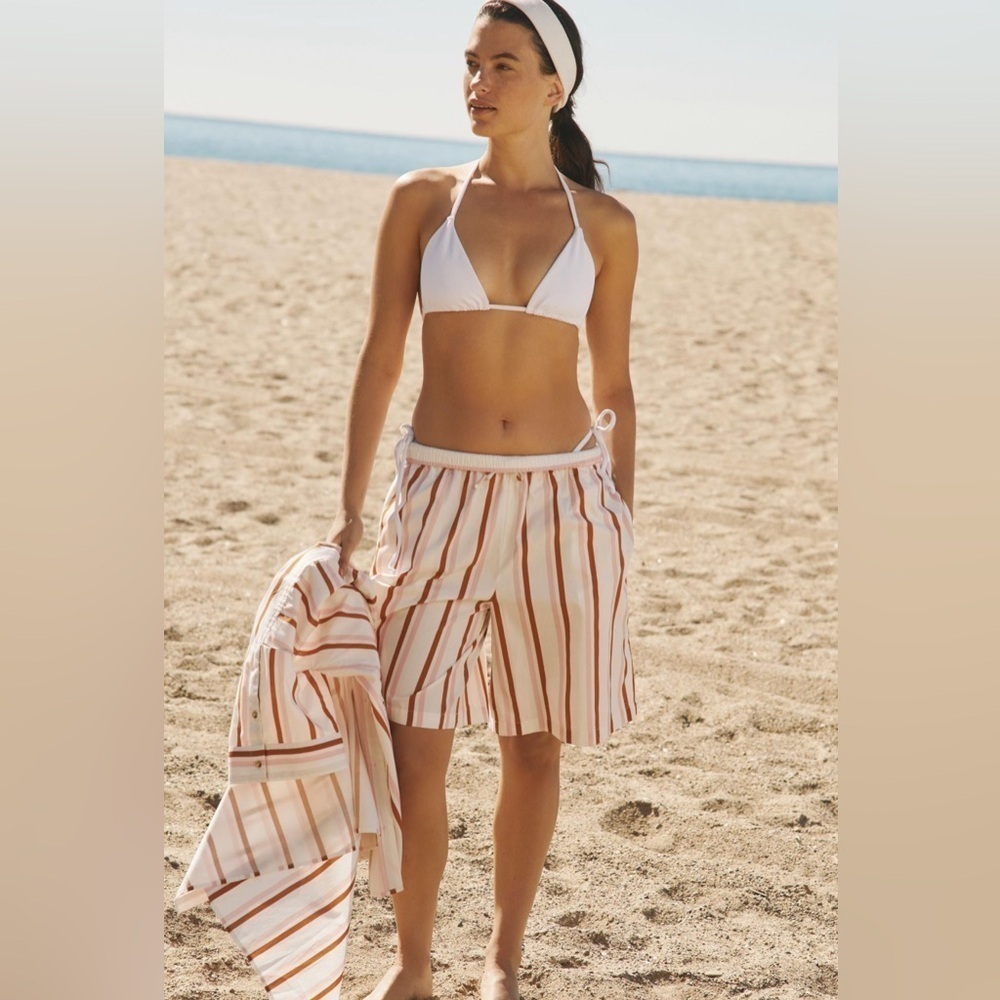 By Anthropologie NWT Boxy Bermuda Shorts in Sz XS